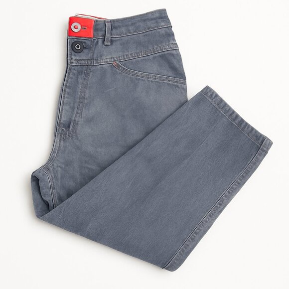 Vintage Marithe Francois Girbaud 90s Gray Jeans Knife Pocket Y2K Grunge 42x27 - Picture 5 of 11